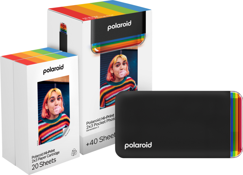 Polaroid Everything Box Hi-Print 2x3 Gen 2 Zwart