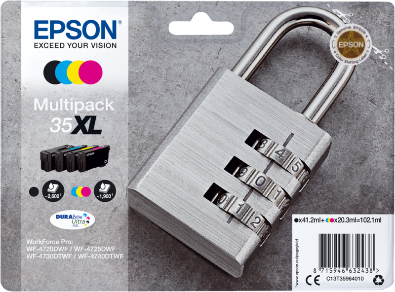 Epson 35XL Cartridges Combo Pack