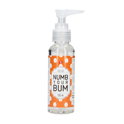 S-Line by Shots Numb Your Bum - Anal Lubricant - 3 fl oz / 100 ml