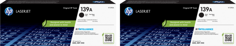 HP 139A Toner Zwart Duo Pack