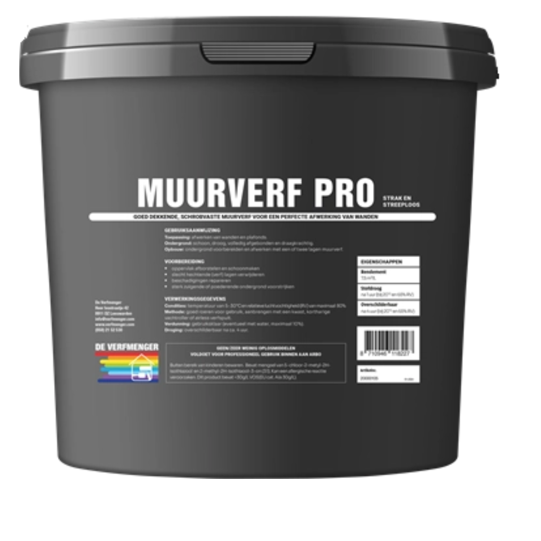 Muurverf Pro 10 liter Extra Mat