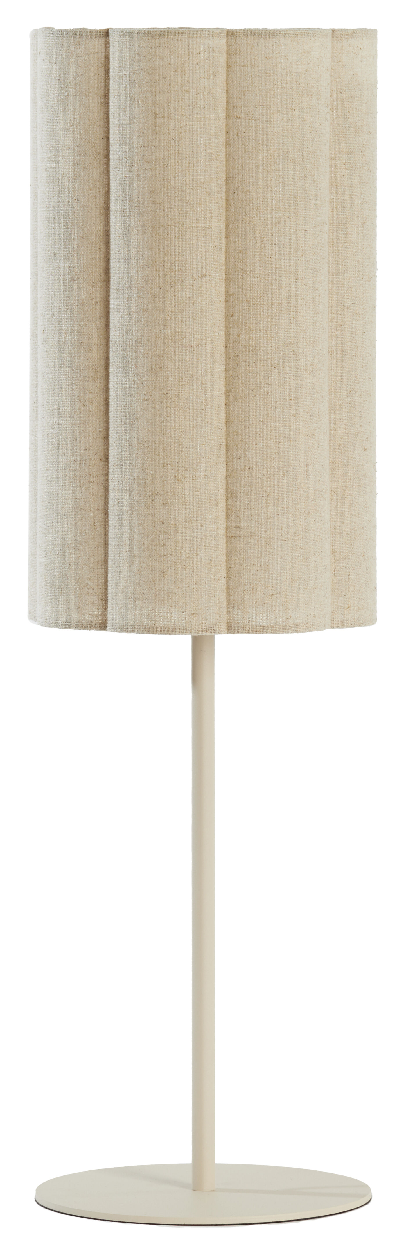 Light & Living Tafellamp Fringe 70cm - Naturel