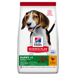 Hill&apos;s Puppy Medium met kip hondenvoer 2 x 2,5 kg