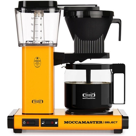 Moccamaster KBG Select Yellow Pepper koffiezetapparaat