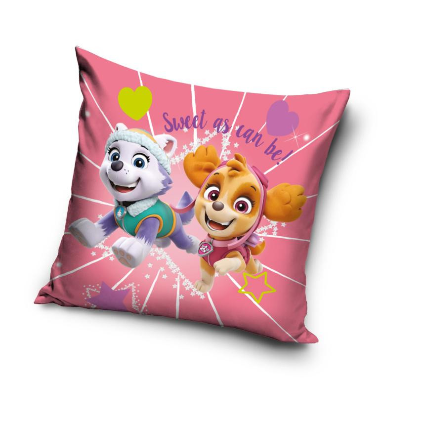 Paw Patrol sierkussen Sweet 40 x 40 cm - Roze