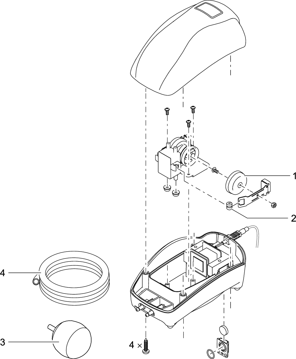 Vervang membraan set PondoAir 450/900