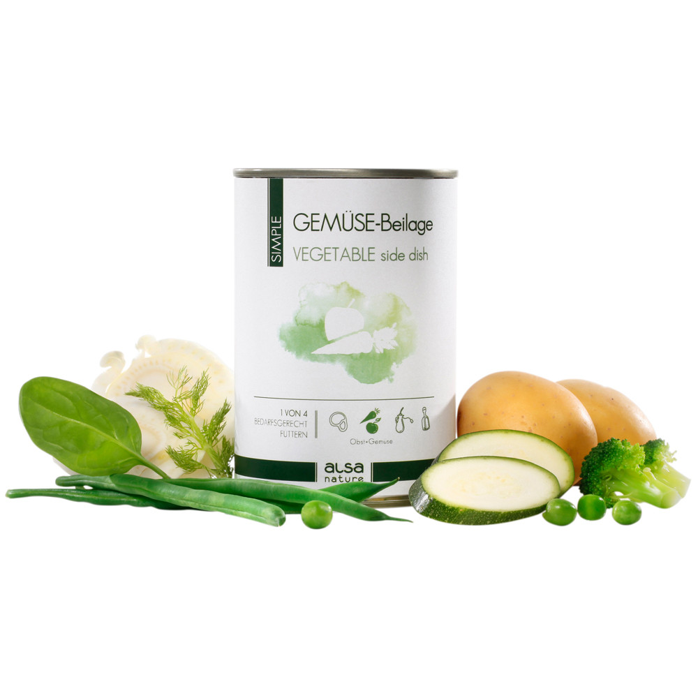 alsa-nature SIMPLE Groente-bijlage, 375 g, Aantal: 375 g