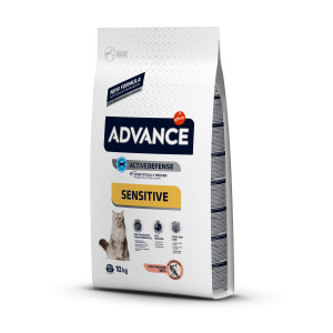 Advance Adult Sensitive High Protein met zalm kattenvoer 10 kg