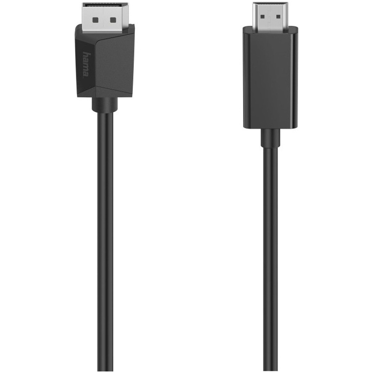 Hama ADAPTERKABEL DISPLAYPORT NAAR HDMI 1.50M HDMI kabel Zwart