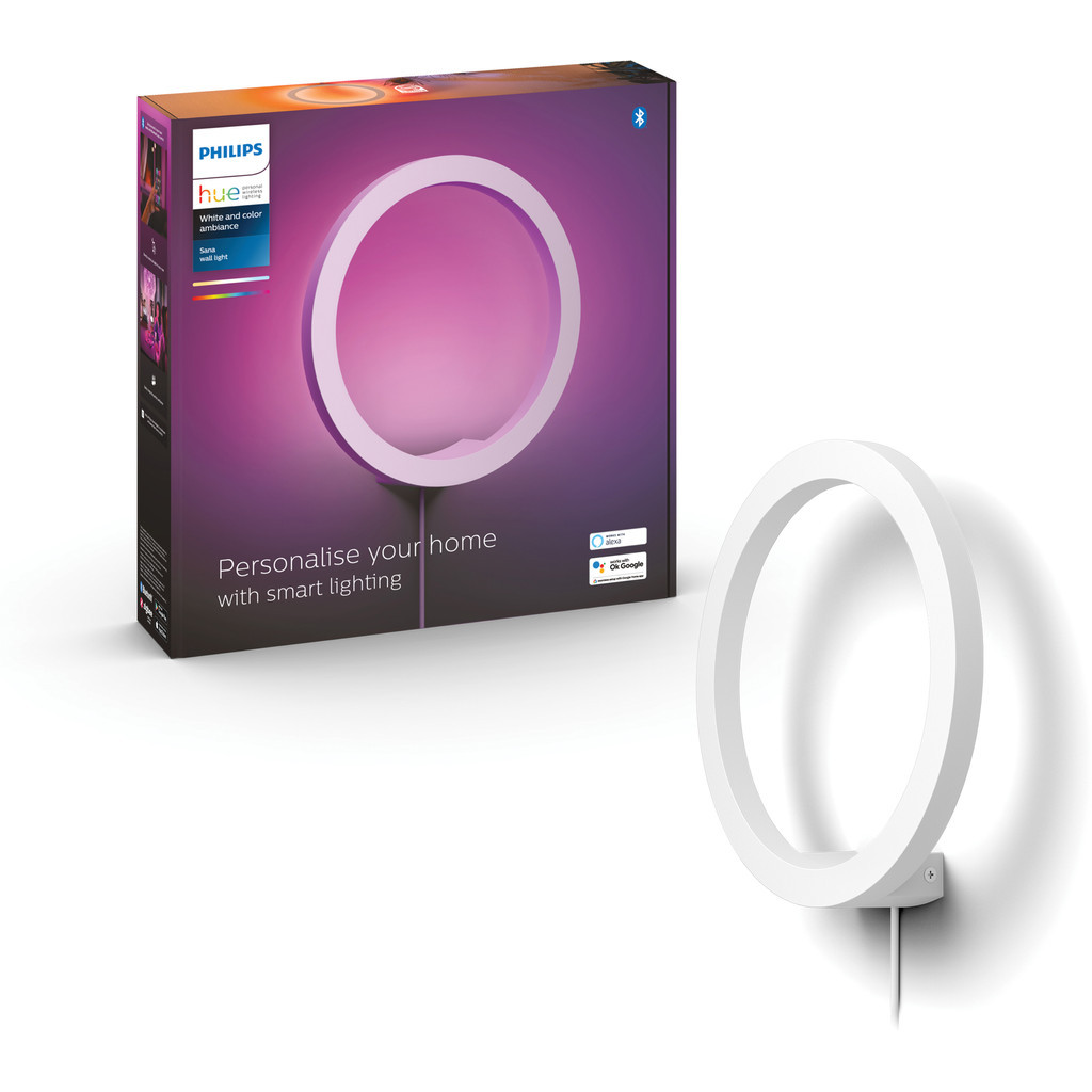 Philips Hue Sana wandlamp White & Color Wit