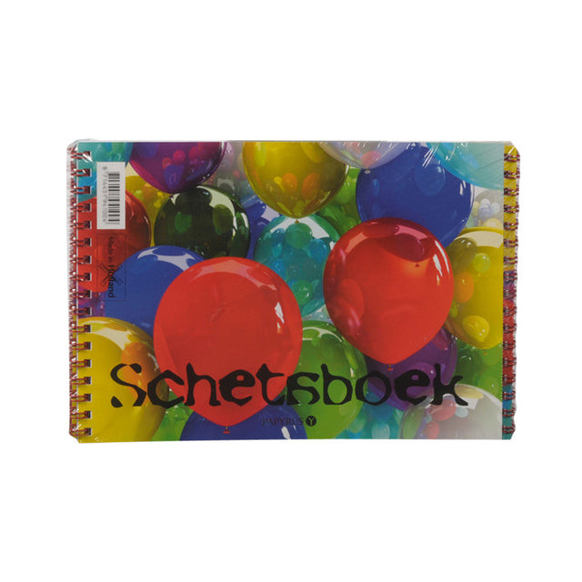 Schetsboek Papyrus ballon A4 120gr 20vel | 10 stuks