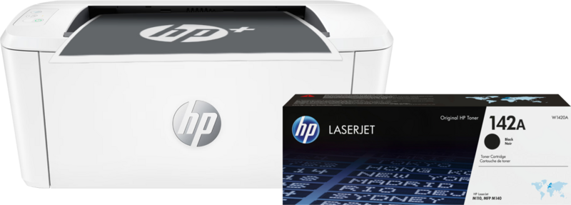 HP LaserJet M110w + 1 extra zwarte toner