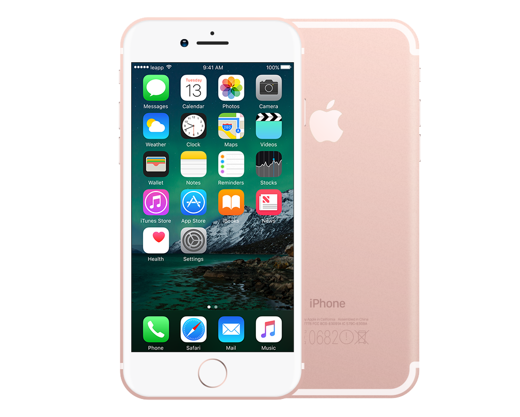 Refurbished Refurbished iPhone 7 Rosegoud Licht gebruikt