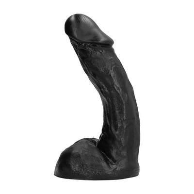 All Black Dildo - 9 / 23 cm