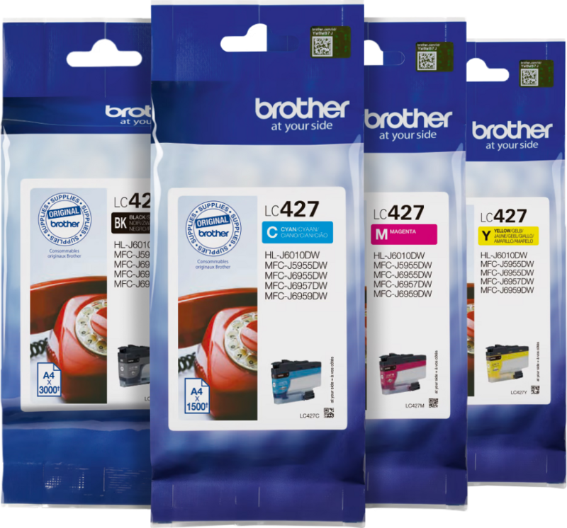 Brother LC-427 Cartridge Combo Pack