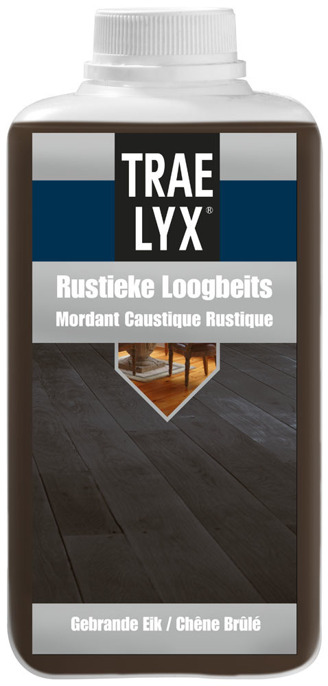 Trae Lyx Rustieke Loogbeits Gebrande Eik