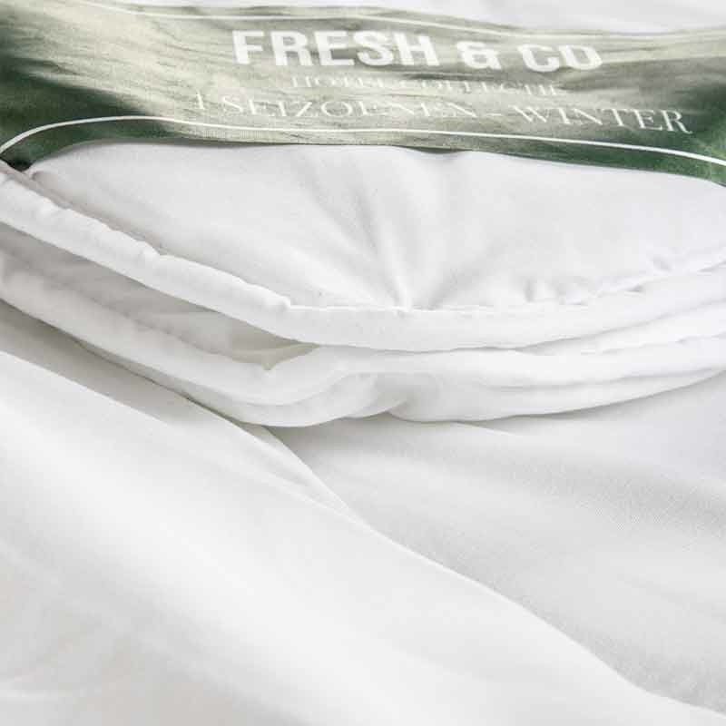 4 seizoenen Dekbed Comfort - 240x220 cm (Lits-Jumeaux) - Fresh and Co Hotel - 500 gr (200 gr + 300 gr) - Dekbed-Discounter.nl