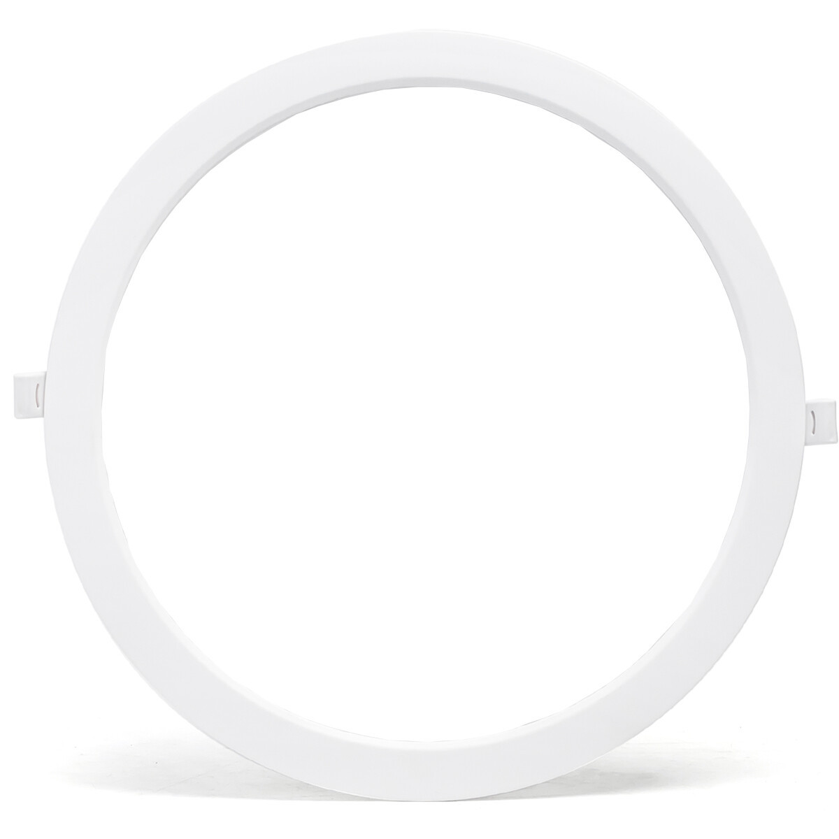 LED Paneel - Downlight - Aigi - Helder/Koud Wit 6500K - 24W - Ø30 - Inbouw - Rond - Wit - Flikkervrij