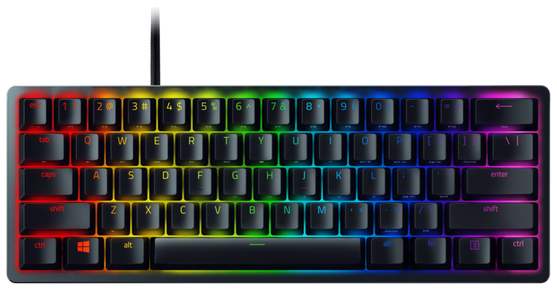 Razer Huntsman Mini Gaming Toetsenbord (Optisch Rood) Zwart QWERTY