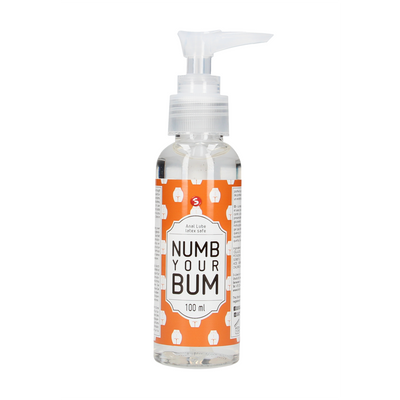 S-Line by Shots Numb Your Bum - Anal Lubricant - 3 fl oz / 100 ml