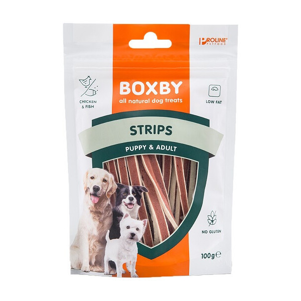 Boxby Strips hondensnack 100 g