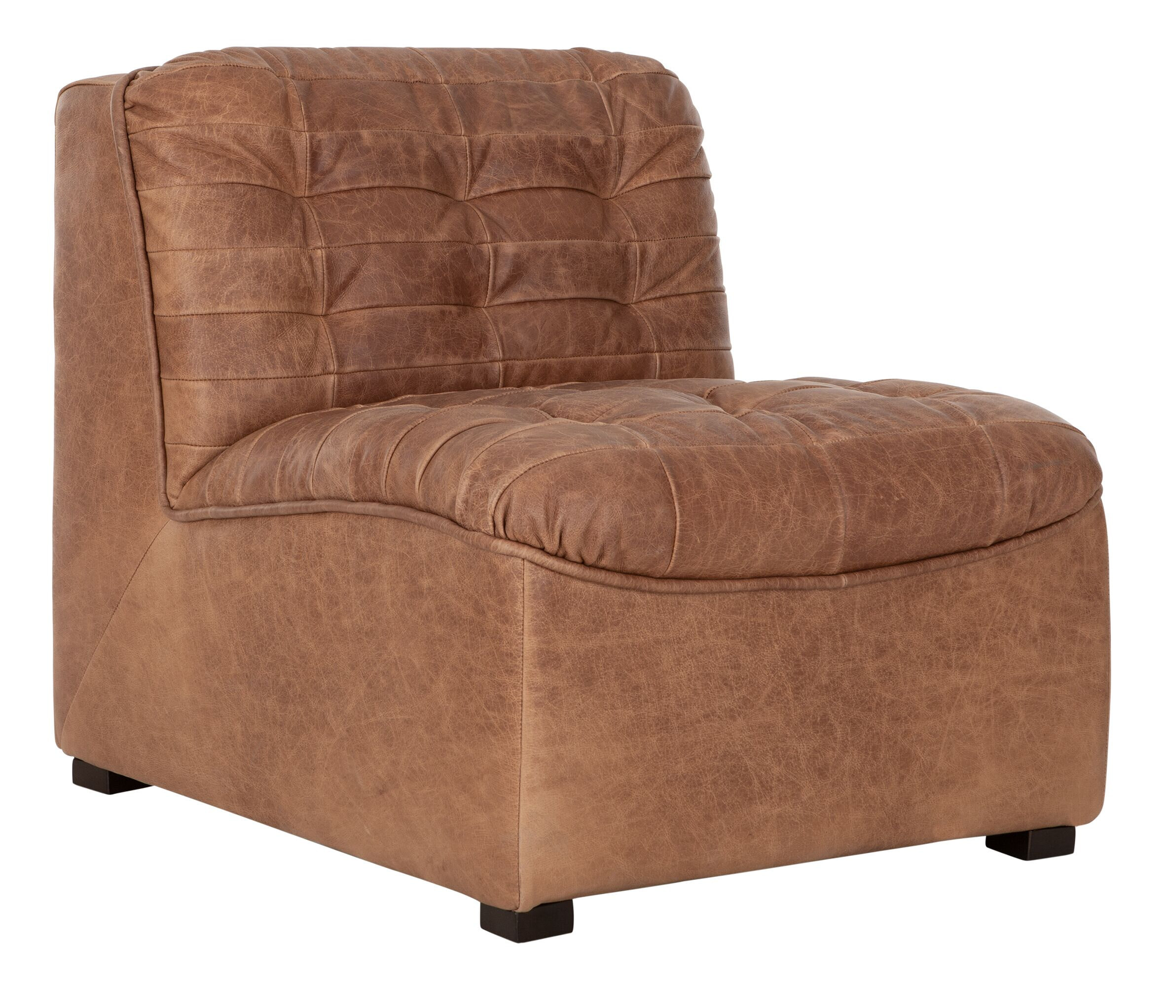 MUST Living Fauteuil Liberty Leder - Cognac