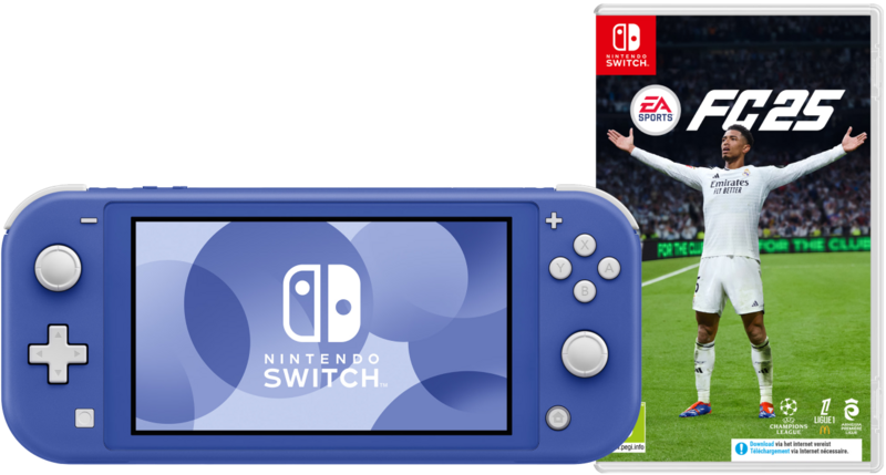 Nintendo Switch Lite Blauw + EA Sports FC 25