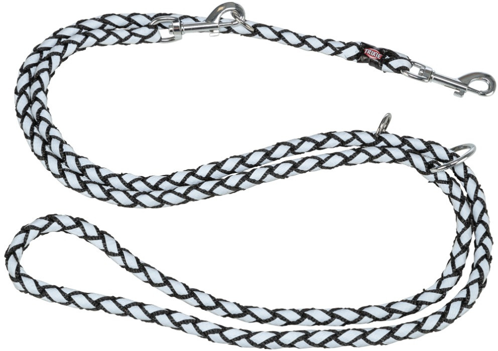 Trixie Cavo Reflecterende Verstelbare Riem Zwart 2 m x ø 12 mm