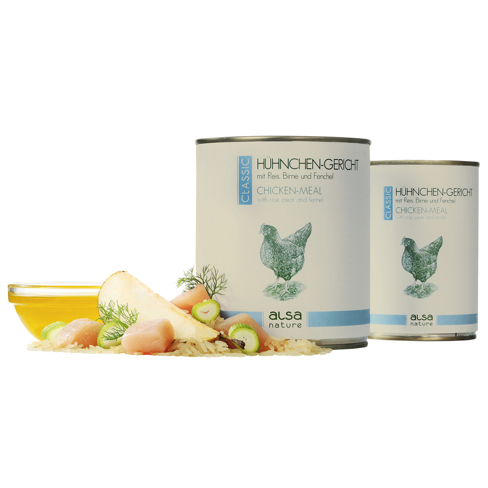 alsa-nature Kip gerecht met Rijst, Peer & Venkel, 400 g, Aantal: 400 g