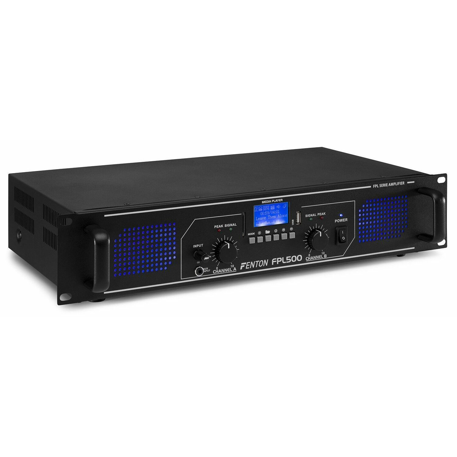 Retourdeal - Fenton FPL500 Digitale versterker 2x 250W met Bluetooth