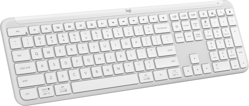 Logitech Signature Slim K950 Draadloos Toetsenbord Qwerty Wit