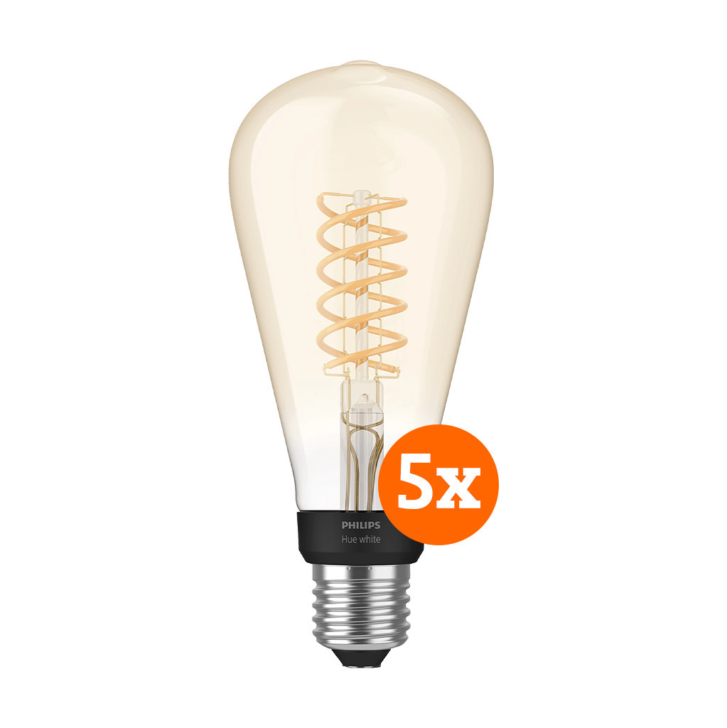 Philips Hue Filament White Edison XL 5-pack