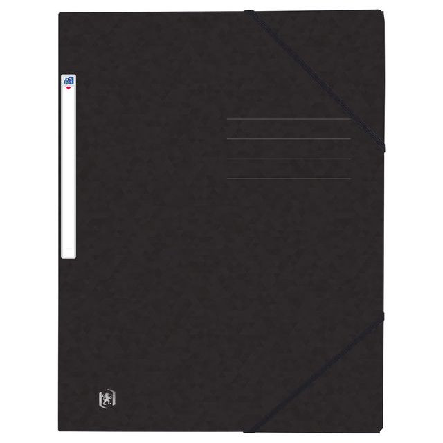 Oxford Top File+ elastomap, voor ft A4, zwart