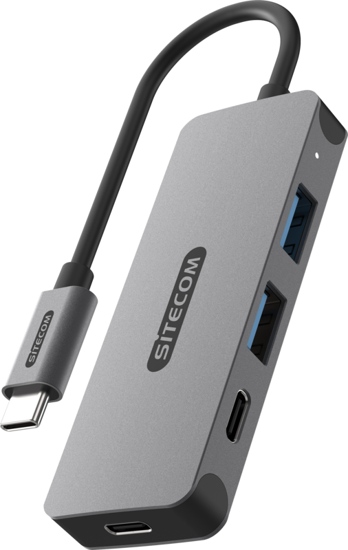 Sitecom USB-C naar USB-A/USB-C 10Gbps Hub