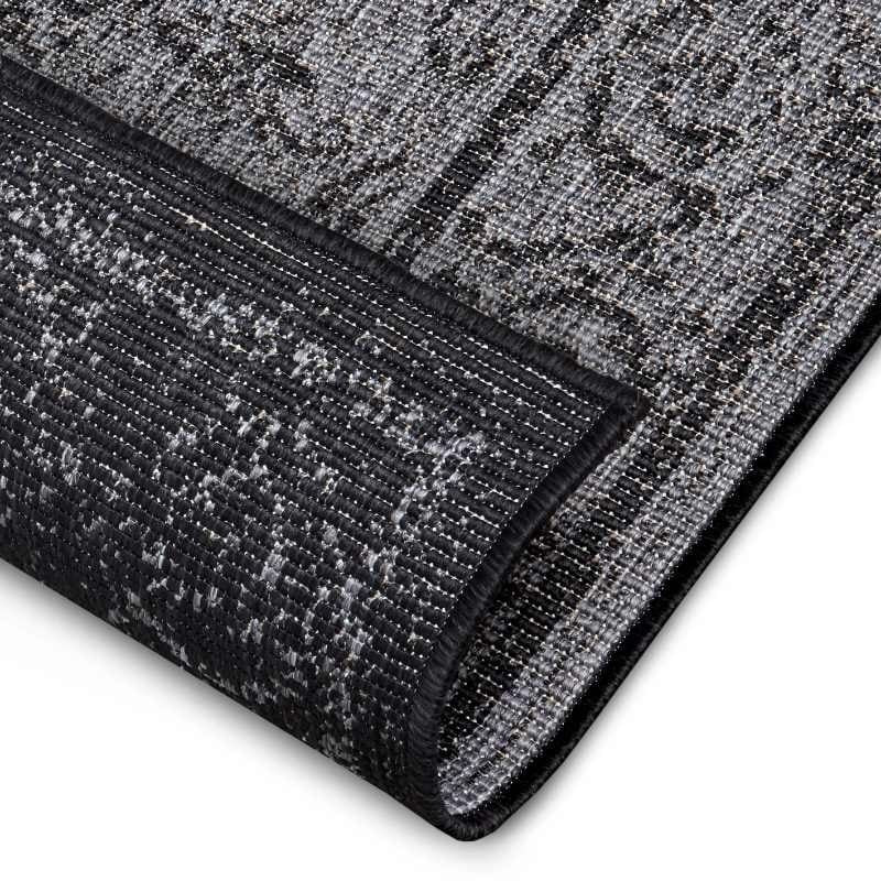 Dubbelzijdig vloerkleed Triomphe Zwart - NORTHRUGS Twin Supreme - 240x340 cm - Rechthoek - Dekbed-Discounter.nl