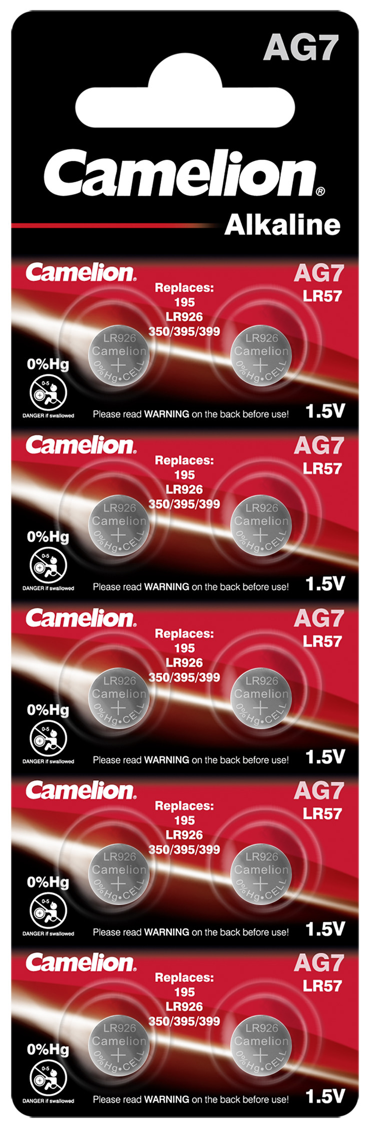 Camelion AG7 - LR927 10x