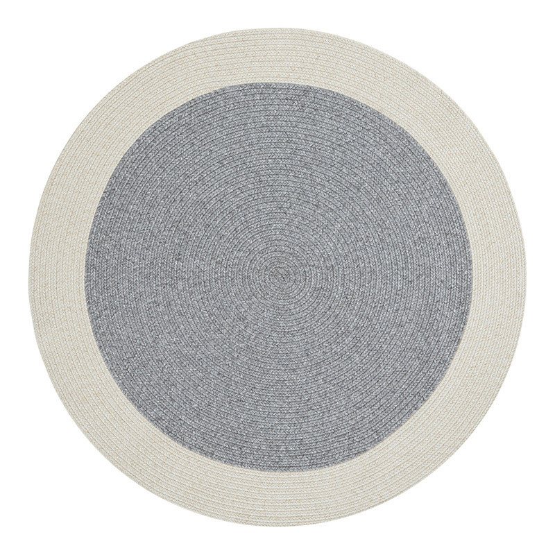 Jute Vloerkleed Braids Multicolor - NORTHRUGS - Rond - Dekbed-Discounter.nl