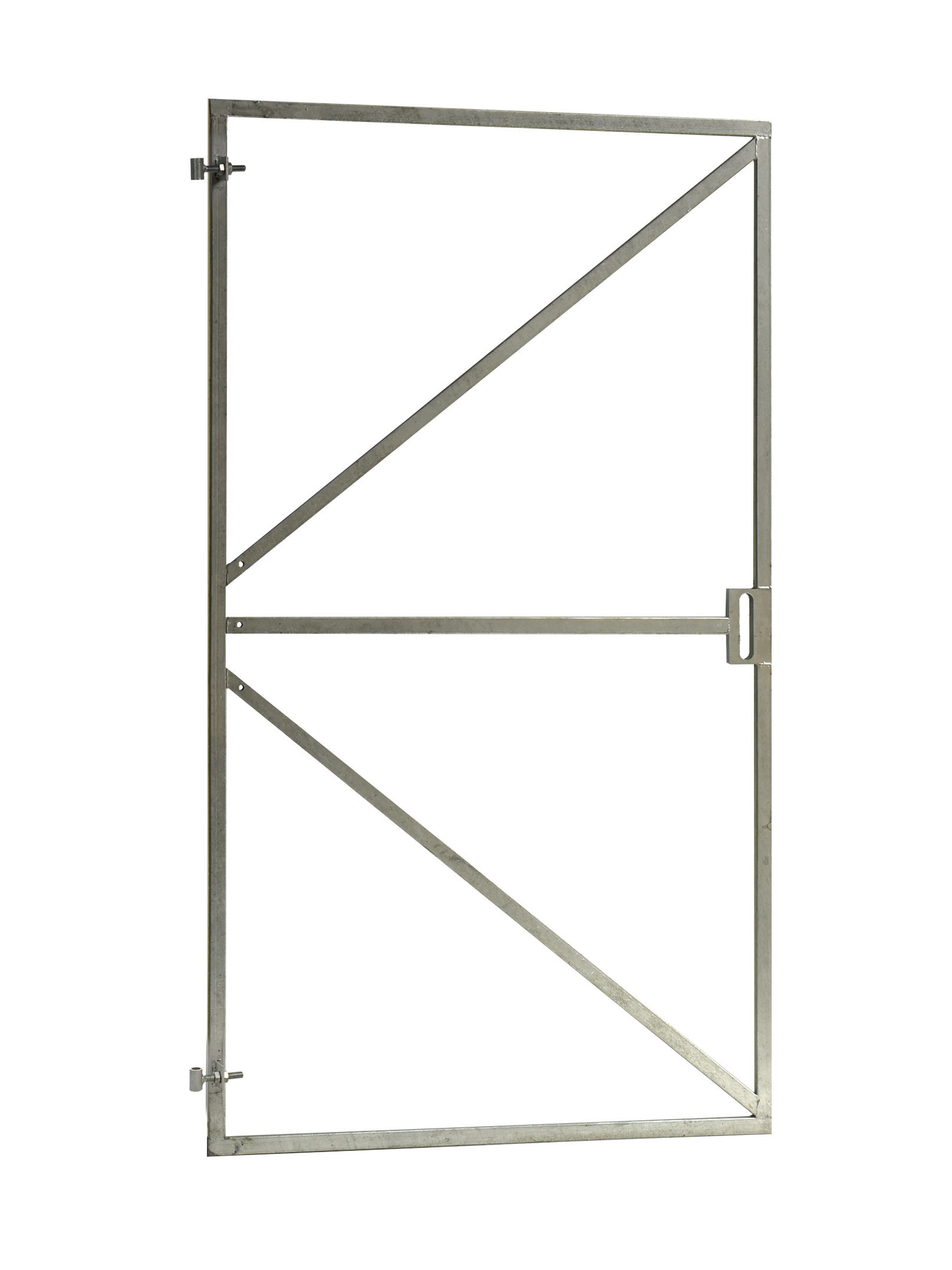 Poortframe tuinpoort verstelbaar met slotkast 100x155cm