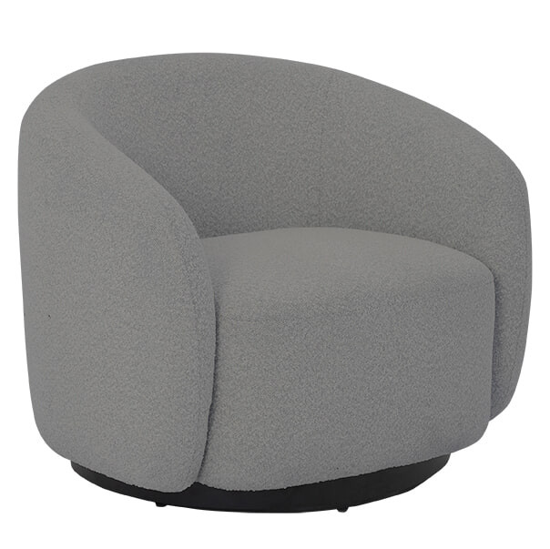 Tower Living Draaifauteuil Belfast Bouclé - Taupe