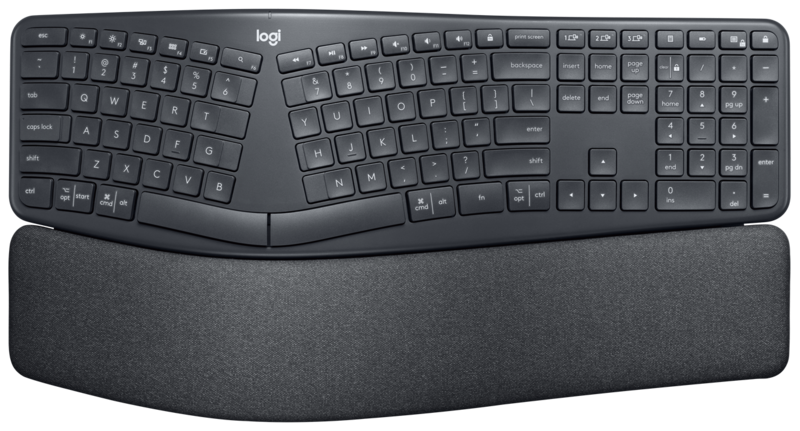 Logitech K860 Ergonomisch Draadloos Toetsenbord Qwerty