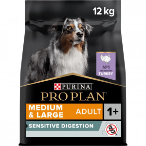 Pro Plan Medium & Large Adult Sensitive Digestion graanvrij hondenvoer 2 x 2,5 kg