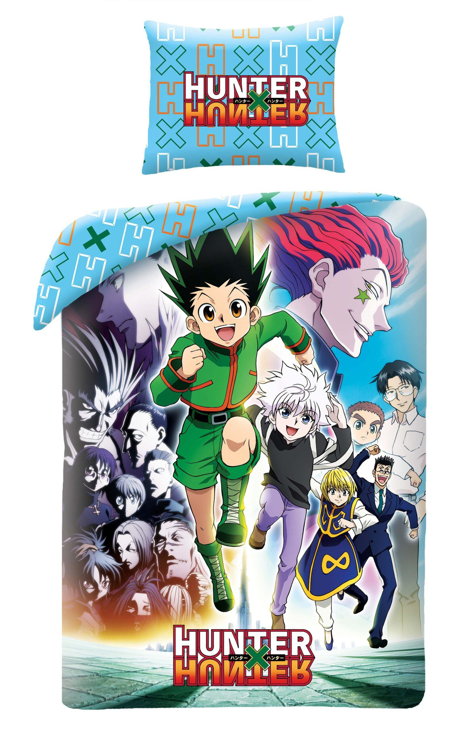 Hunter x Hunter Dekbedovertrek 140 x 200 cm polyester