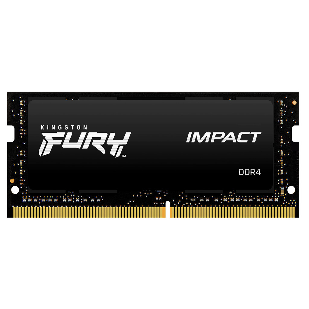 Kingston FURY Impact DDR4 SODIMM Memory 2600MHz 8GB (1 x 8GB)