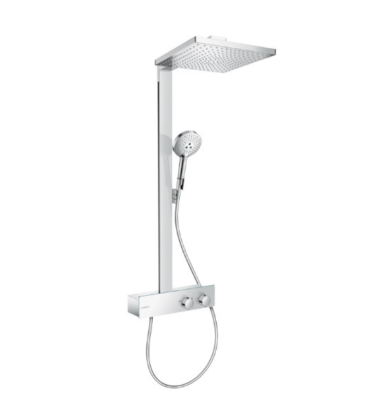 Hansgrohe Raindance E opbouw regendouche met thermostaat 35cm chroom