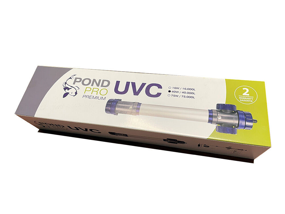 Pond Pro Premium UVC Unit 40W - Heldere Vijver met UV-C | Duurzaam & Energiezuinig