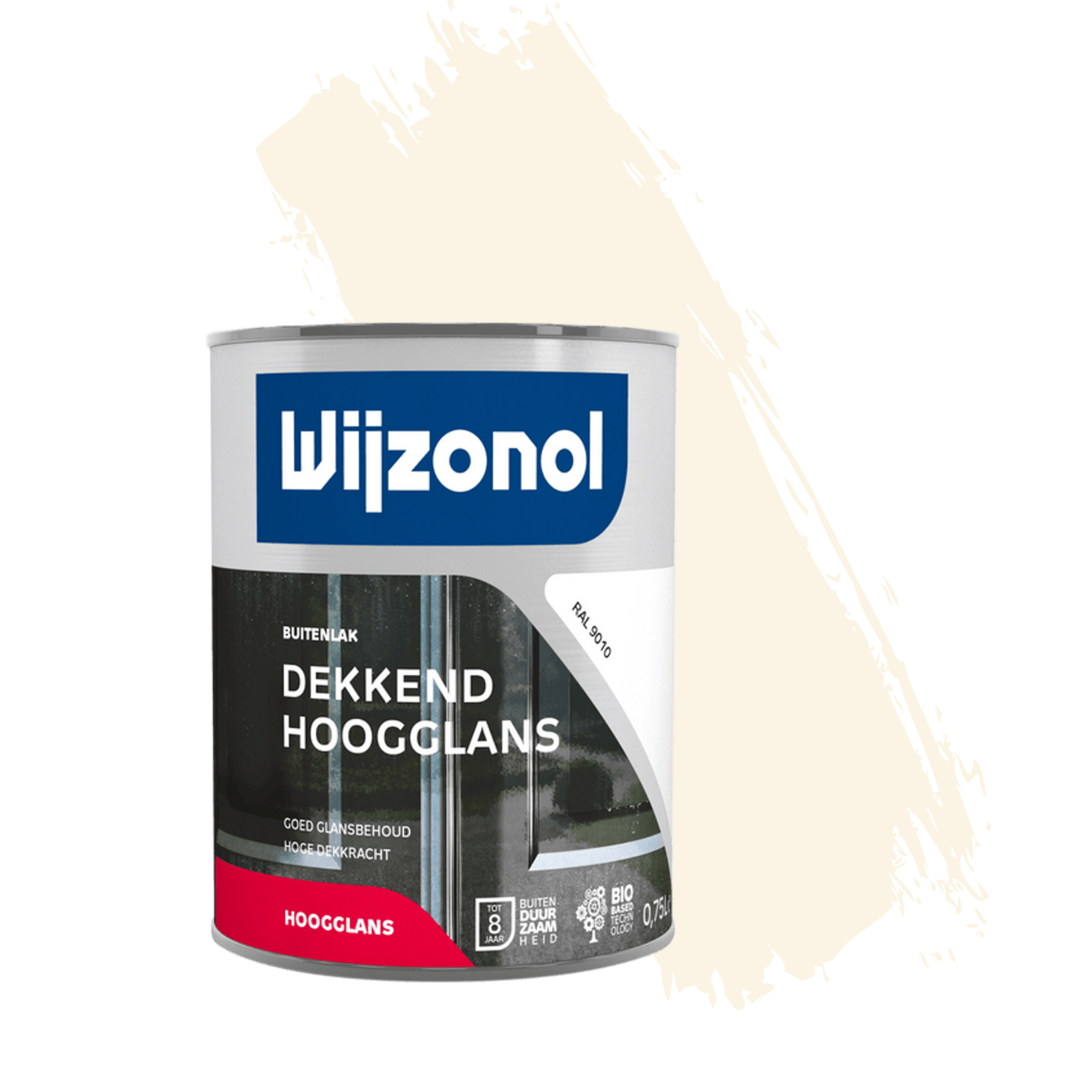 Wijzonol Dekkend Hoogglans RAL 9001