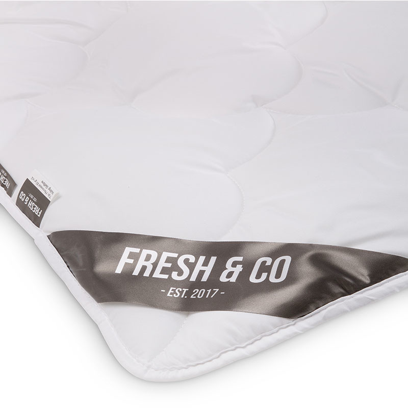 Winterdekbed Seizoens Extra Warm Maat: 260 x 220 - 260x220 cm (Lits-Jumeaux XL) - Fresh and Co - 500 gram - Dekbed-Discounter.nl