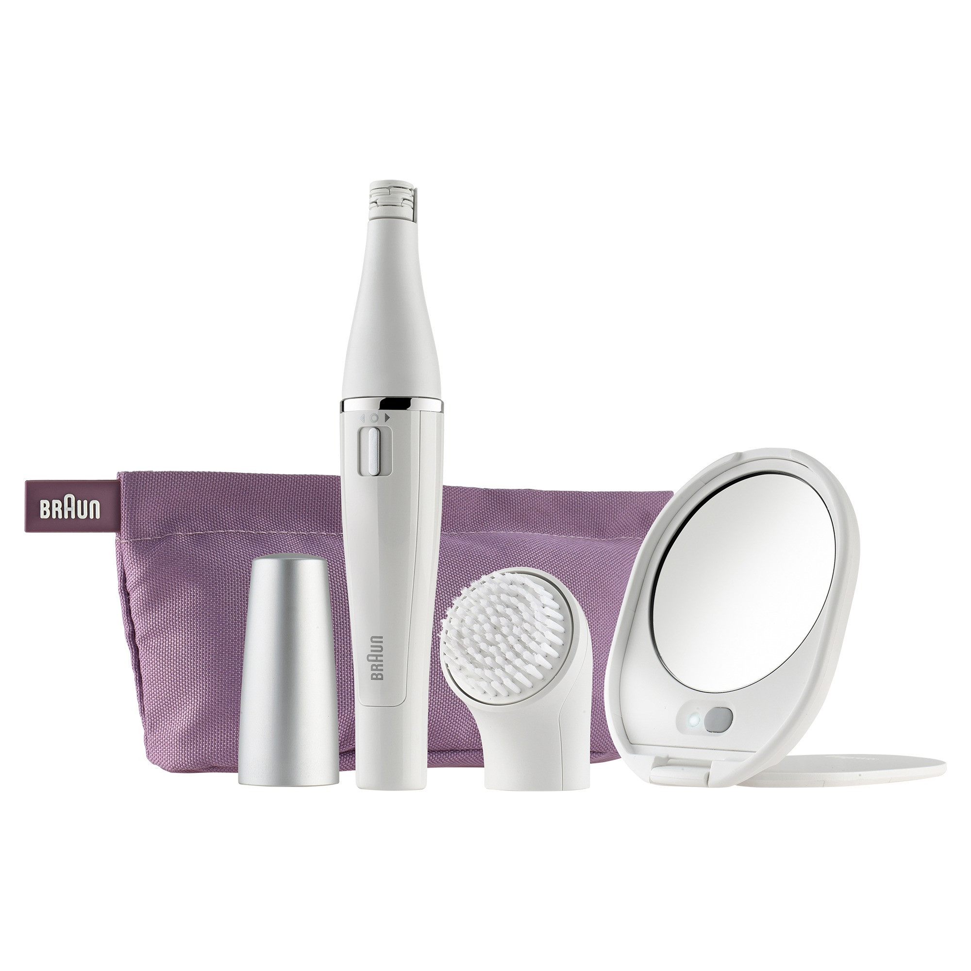 Braun Silk-épil 830 Face Gezichtsreiniger Wit