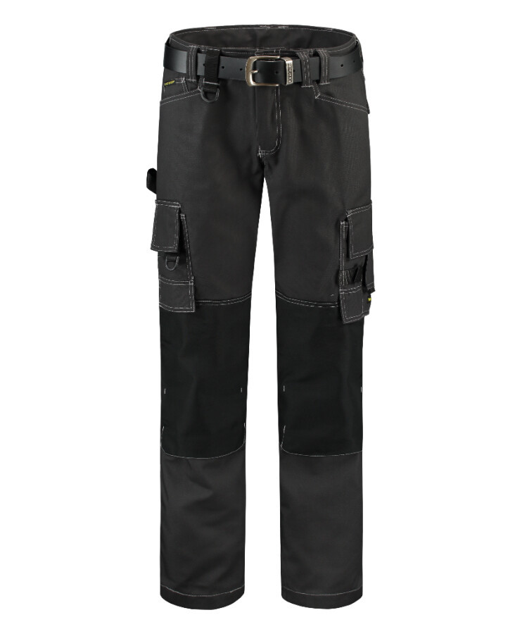 Tricorp worker canvas met cordura - Workwear - 502009 - donkergrijs/zwart - maat 48