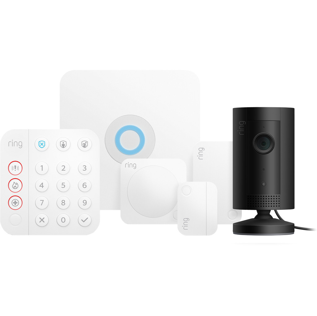 Ring Alarm Beveiligingsset (Gen. 2) 5-delig + Indoor Cam Zwart